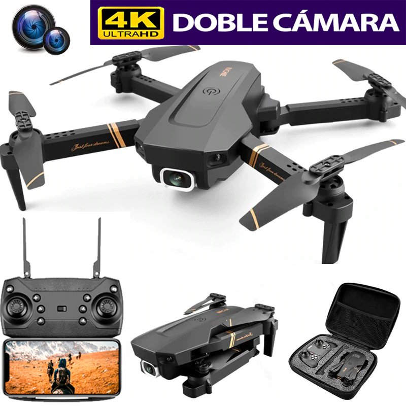Flydron Dron 998 PRO || Con Camara Full Hd 4k + BATERIA EXTRA