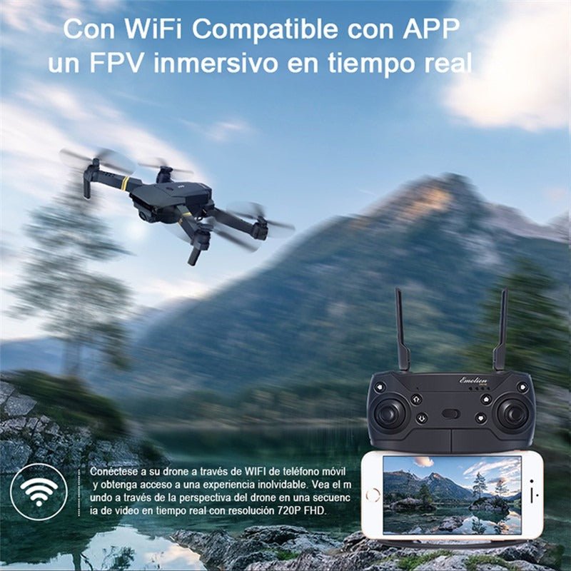 Flydron Dron 998 PRO || Con Camara Full Hd 4k + BATERIA EXTRA